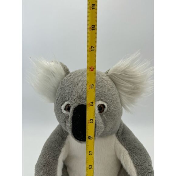Melissa & Doug Koala Bear‎ Soft Plush Stuffed Animal Gray White Realistic - Picture 9 of 9